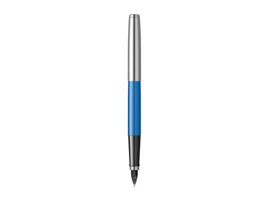 Ручка перьевая Parker Jotter Originals, F, серебристый, черный, синий